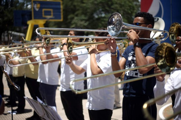 Encuentro de bandas, el arte que hermana
