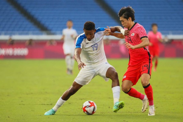 Penales, expulsión de Meléndez y arbitraje: imágenes de la humillante derrota de Honduras en los JJOO