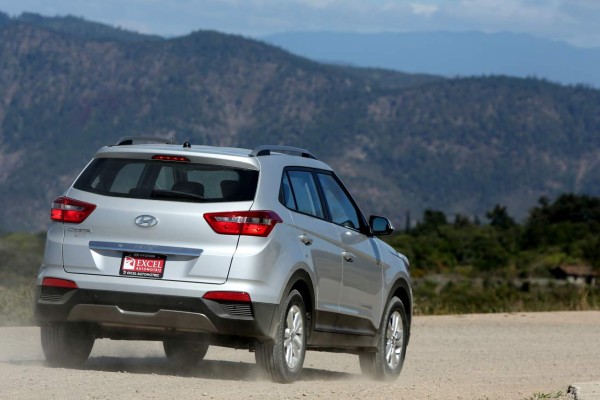 Al volante de la Hyundai Creta 2016