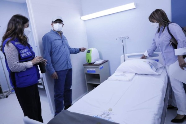 Así luce el Centro de Atención y Contención del covid-19 en Siguatepeque (FOTOS)