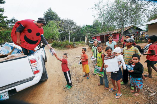 EL HERALDO llevó alegría a la tribu tolupán