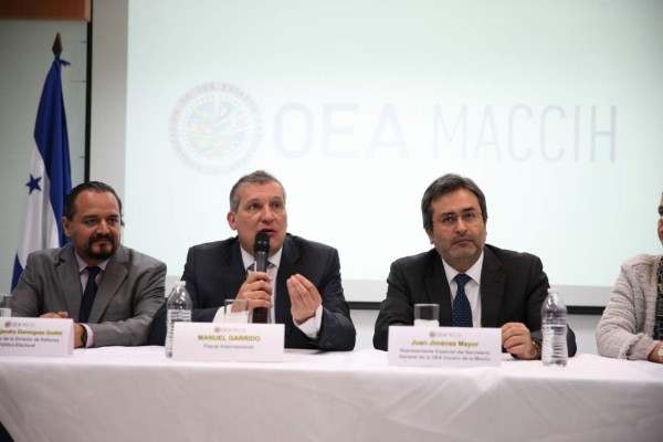 La Maccih quiere ahora que se apruebe la Ley de Colaboración en Honduras