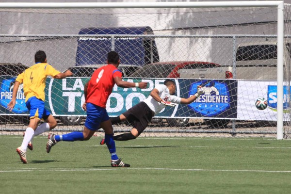 Gimnastico clasificó con goleada ante el Marcala
