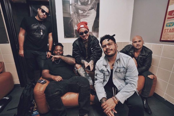 Catracho forma parte de la banda de J Balvin