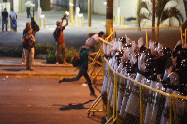 UNAH identifica a estudiante que participó en disturbios