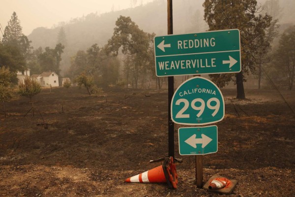 Así son los mortíferos incendios forestales en California, Estados Unidos