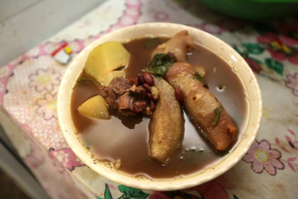 Sopas al estilo hondureño