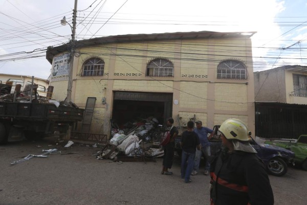 Ocho afectados por fuga de gas en Comayagüela