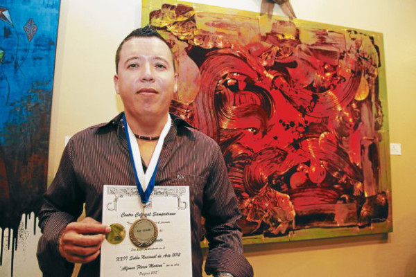 Rubén Salgado, primer lugar en el Salón Nacional de Arte