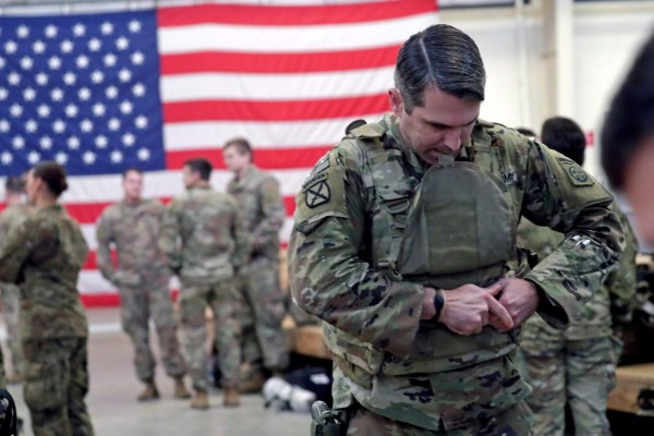 FOTOS: El rostro de los soldados estadounidenses enviados como refuerzo a Irán