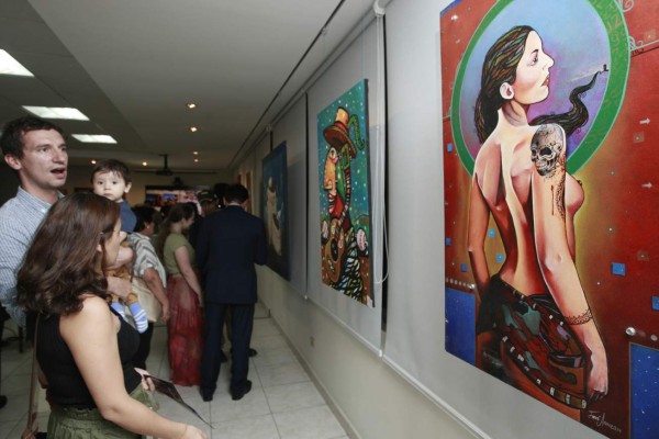 Artistas hondureños participan en III Encuentro Internacional de Muralismo