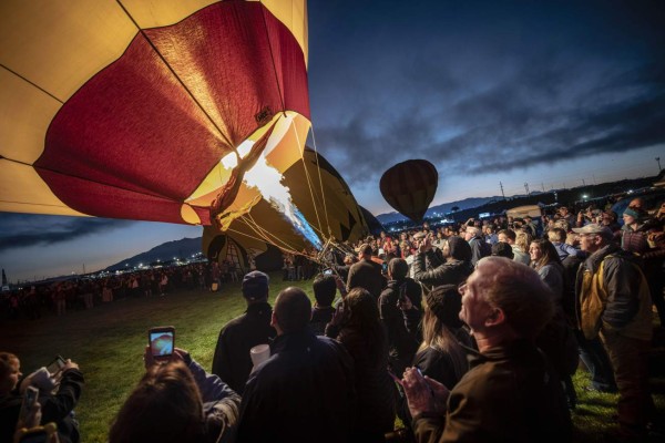 FOTOS: Así celebrarán festival de globos aerostáticos en Nuevo México