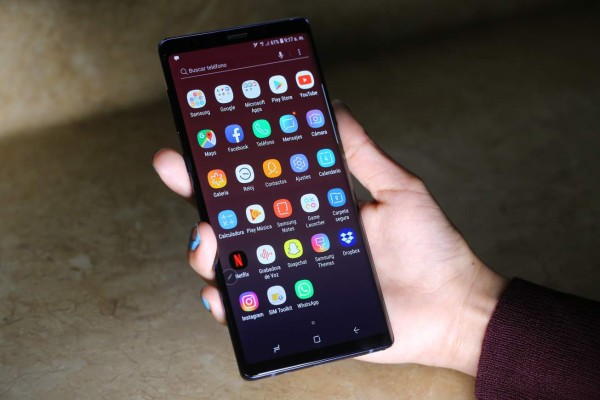 Samsung Galaxy Note 9, al desnudo