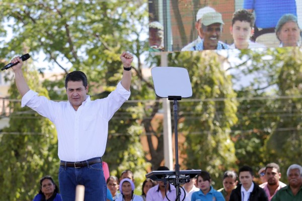 Juan Orlando celebra dos años de gobierno
