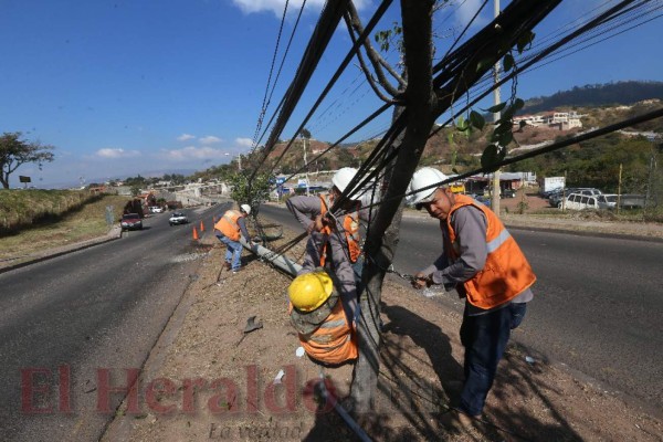 Barrios y colonias de la capital y Villanueva estarán sin energía eléctrica este lunes