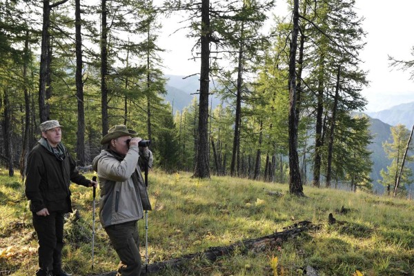 FOTOS: Las campestres vacaciones de Vladimir Putin en Siberia