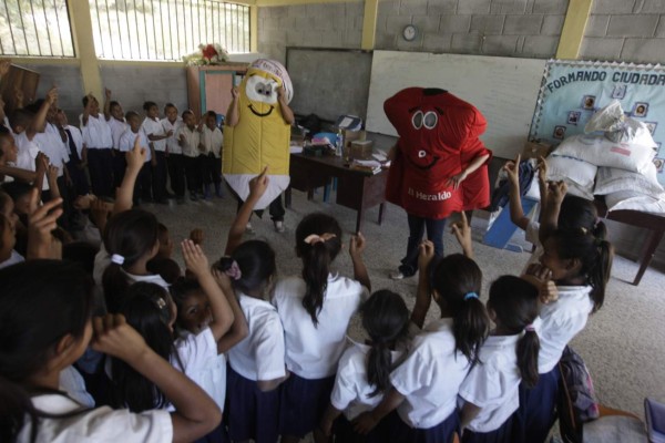 Fiesta escolar en La Laguna