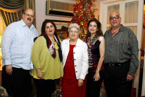 Memorable reunión familiar