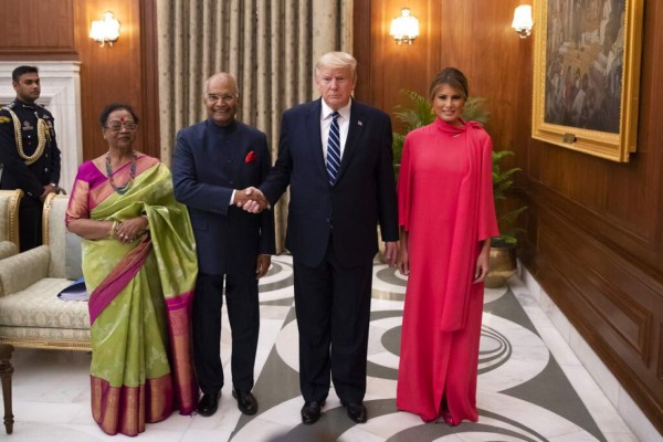 FOTOS: Los elegantes looks de Melania Trump en su visita a India
