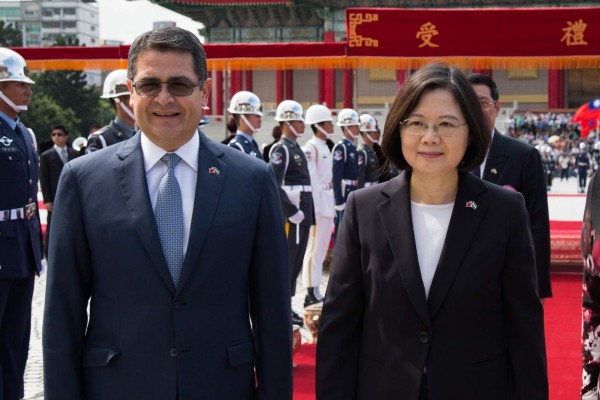 La presidenta de Taiwán, Tsai Ing-wen, visitará Honduras