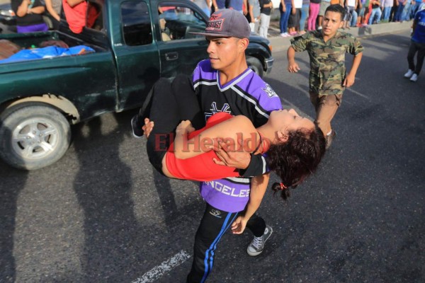 FOTOS: El drama tras accidente de rastra que dejó un muerto en El Carrizal