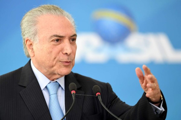 Temer, ante un juicio que amenaza su presidencia en Brasil