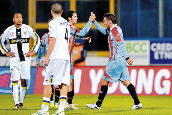 Reapareció el Rey en empate del Catania ante Parma