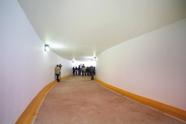 Habilitan túnel Juventud 101 en el bulevar Suyapa