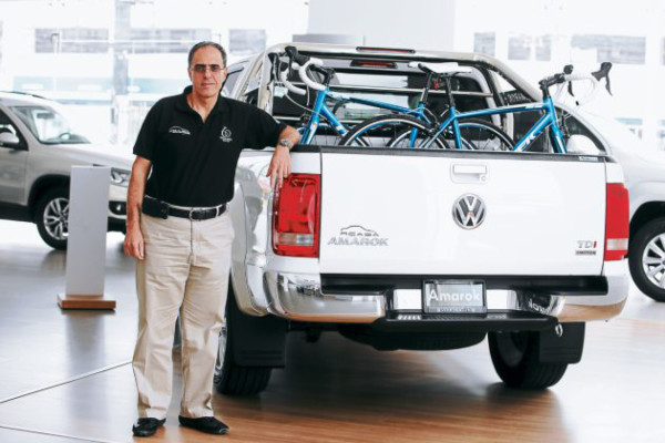 'Para el ciclismo se requiere fuerza y voluntad y eso es amarok”
