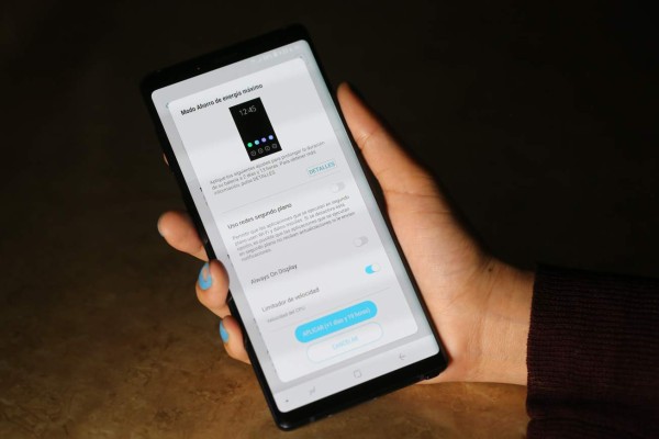Samsung Galaxy Note 9, al desnudo