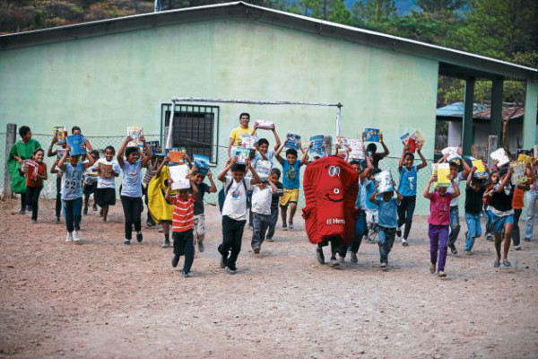 Llegamos a Guasucarán, Ojojona