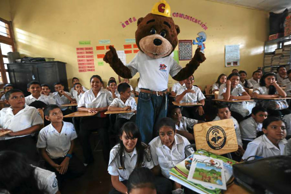 Don castor refuerza la cultura ecológica