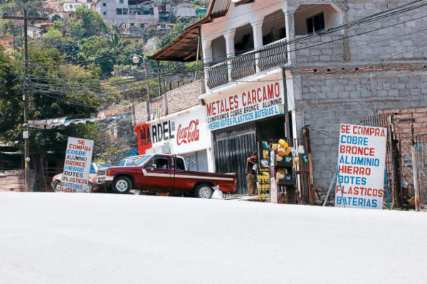 Proliferación de negocios de compraventa de chatarra