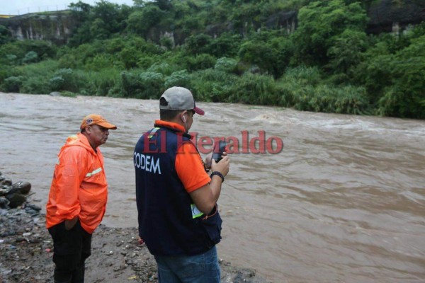 FOTOS: Así está la capital de Honduras ante imparable lluvia