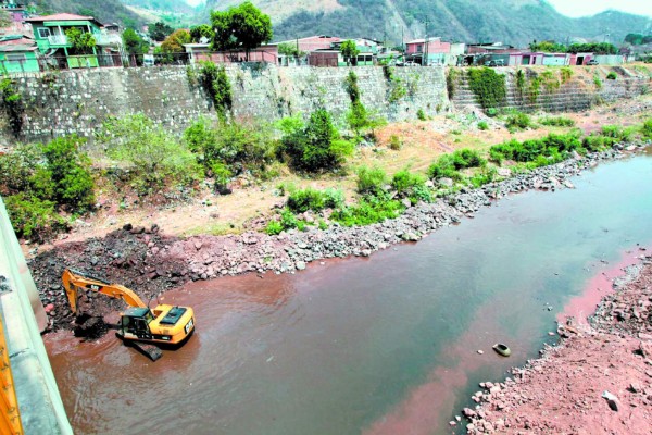 20 millones de lempiras en dragado de ríos