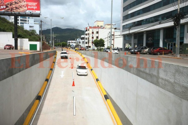 Túnel del bulevar San Juan Bosco fue habilitado este miércoles por la alcaldía capitalina