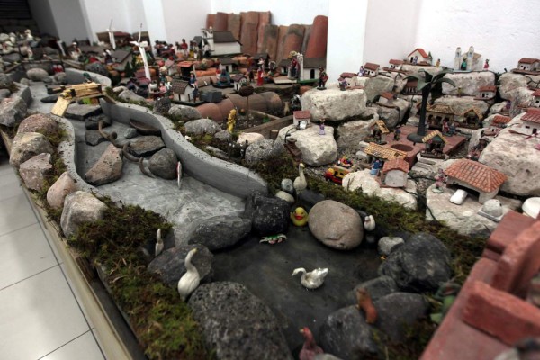 La capital de Honduras se engalana en vísperas de Navidad