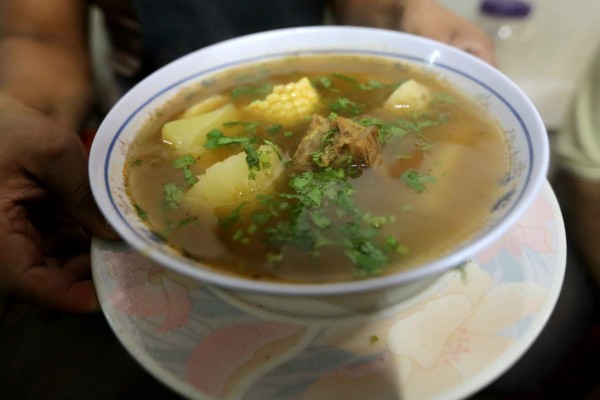 Sopas al estilo hondureño