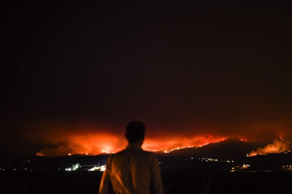 Incendio en Portugal dejó imágenes escalofriantes