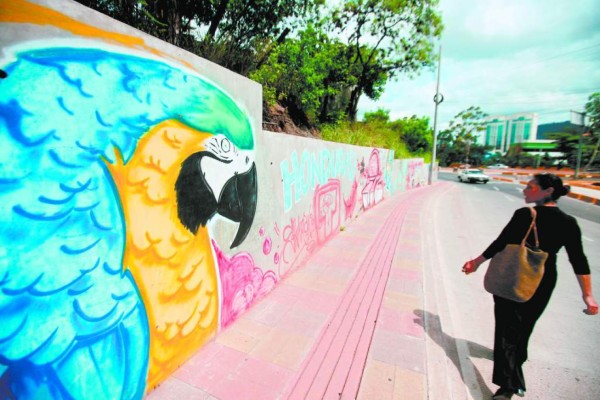 En construcción tercer parque para grafiteros en Tegucigalpa