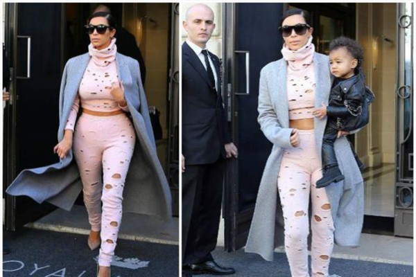 Kim Kardashian olvidó a su bebé en un hotel
