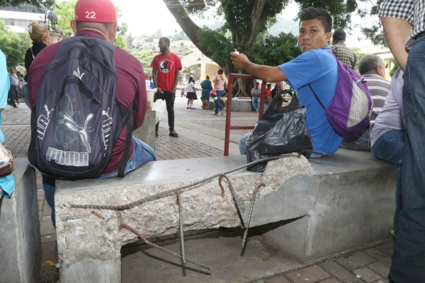 El Parque Central entre el olvido, daños y sin plan de recuperación