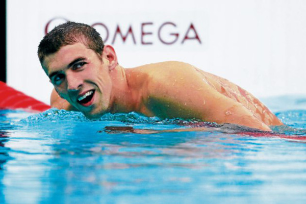 La piscina espera al amo Phelps