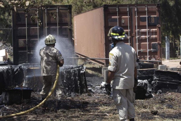 Tres grandes incendios en el Distrito Central