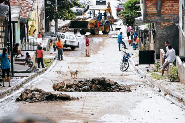 Los desastres dejados por las lluvias en Tegucigalpa y Comayagüela