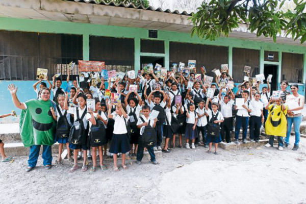 En El Saladito, Pespire, inicia Maratón del Saber