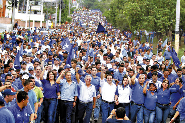 'Pintaremos de azul la capital”