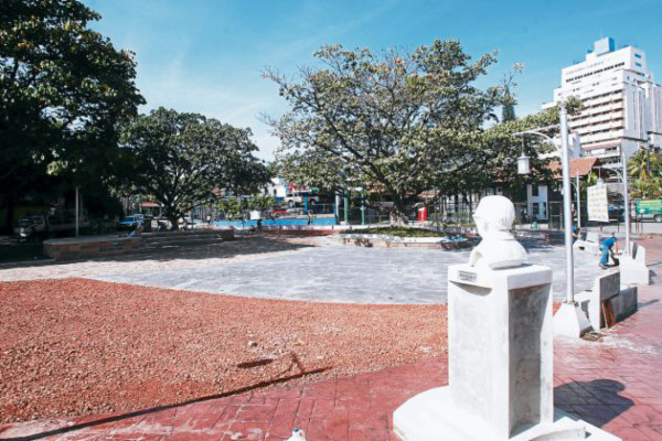 Orgullosos artesanos dieron nombre a redondel