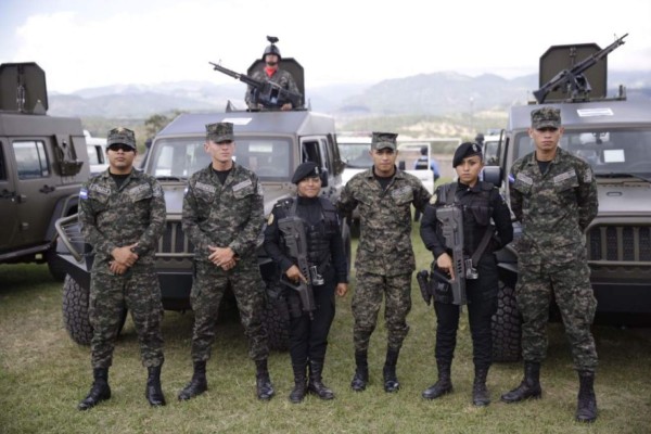 Presidentes del Triángulo Norte muestran fuerza para hacer frente a pandillas