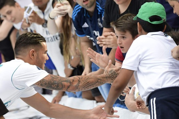 Theo Hernández, contento de formar parte del 'mejor equipo del mundo'